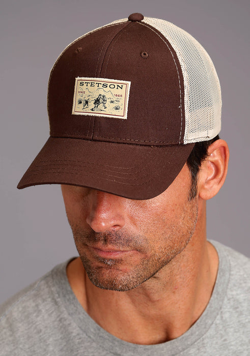 TRUCKER STETSON BALL CAP